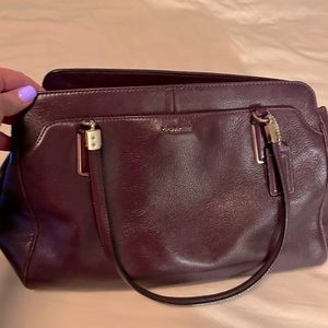 Coach- purple handbag